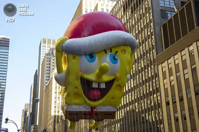 Как прошел парад в честь Дня благодарения в Нью-Йорке