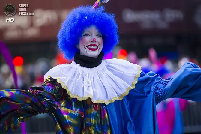 Как прошел парад в честь Дня благодарения в Нью-Йорке