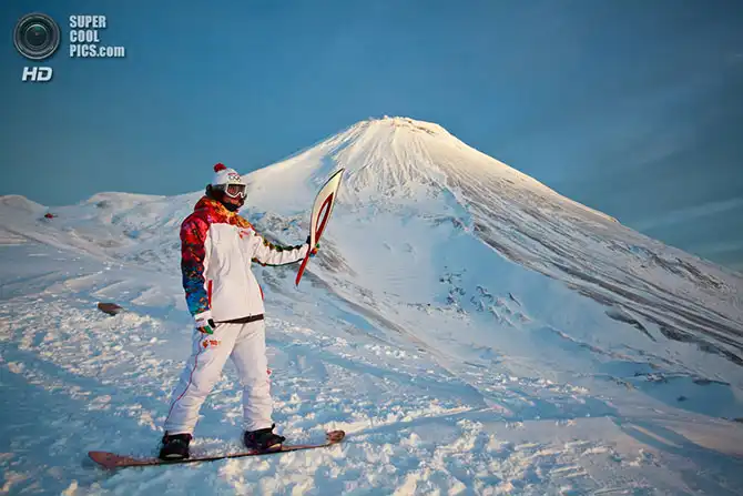 Эстафета олимпийского огня «Сочи-2014»
