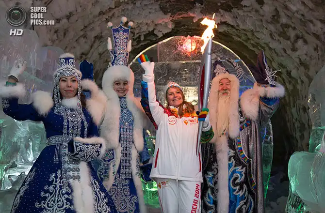 Эстафета олимпийского огня «Сочи-2014»