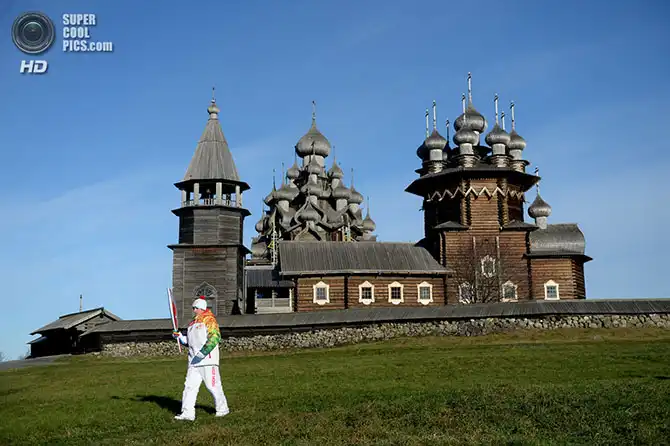 Эстафета олимпийского огня «Сочи-2014»