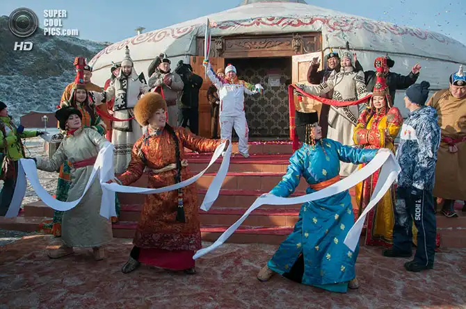 Эстафета олимпийского огня «Сочи-2014»