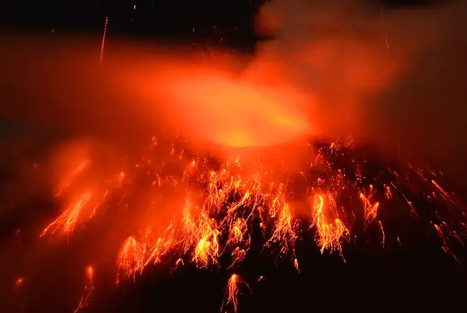 Извержения вулканов 2013