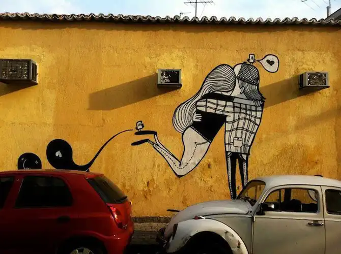 Стрит-арт, наполненный любовью Алекса Сенны