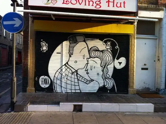 Стрит-арт, наполненный любовью Алекса Сенны