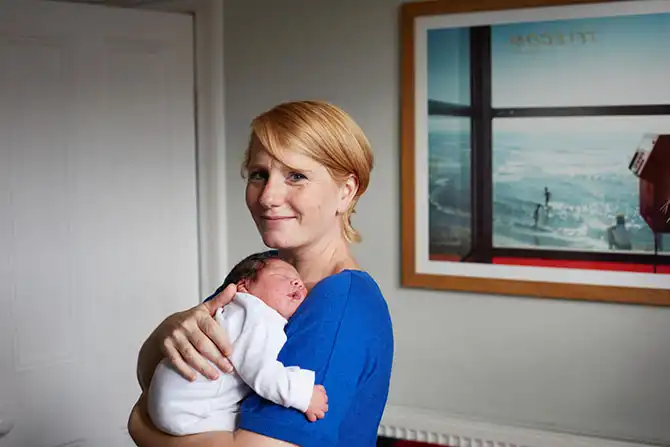 Первый день с мамой