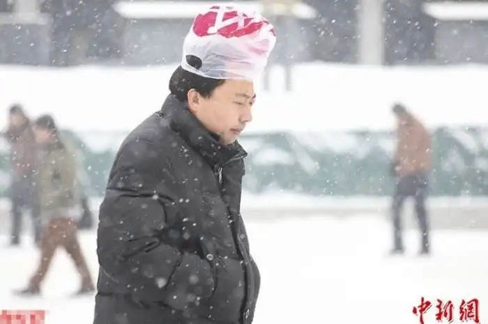 Зима разбушевалась не на шутку