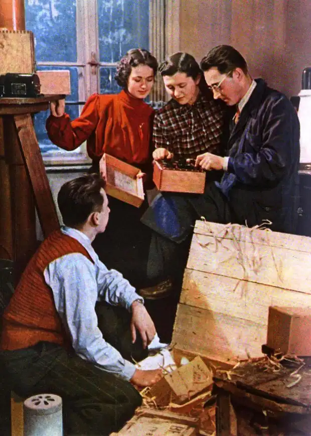 Красные аватары Украины из журнала «Огонек» (1950-61)