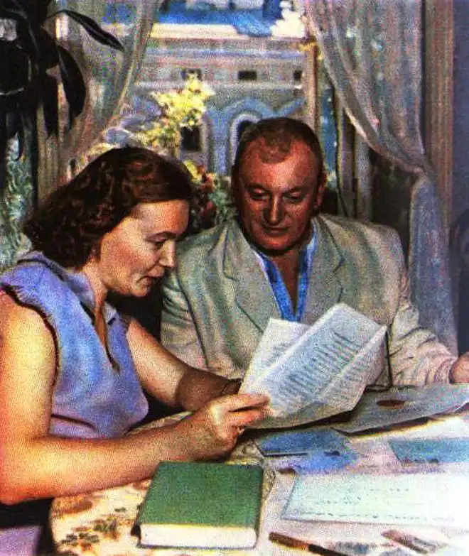 Красные аватары Украины из журнала «Огонек» (1950-61)