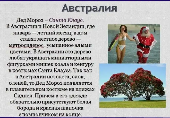 "Дед Мороз" в культуре разных народов и стран