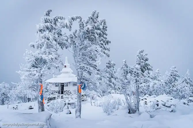 Быт буддийского монастыря на Урале