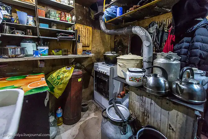 Быт буддийского монастыря на Урале