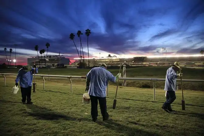 Последние дни ипподрома в Лос-Анджелесе