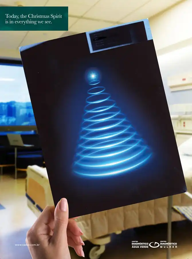 Реклама по-новогоднему