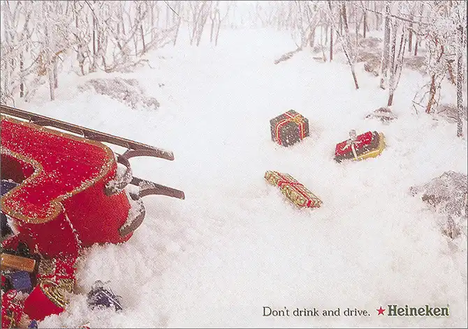 Реклама по-новогоднему