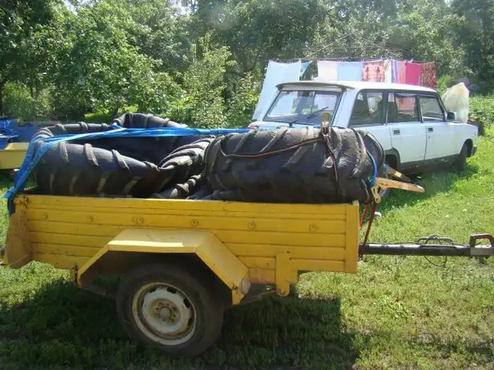 Вездеход из подручных средств своими руками