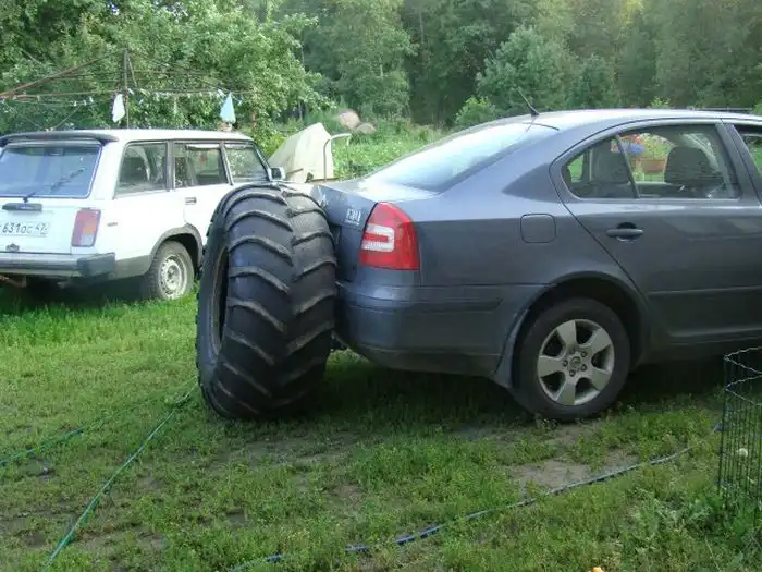 Вездеход из подручных средств своими руками