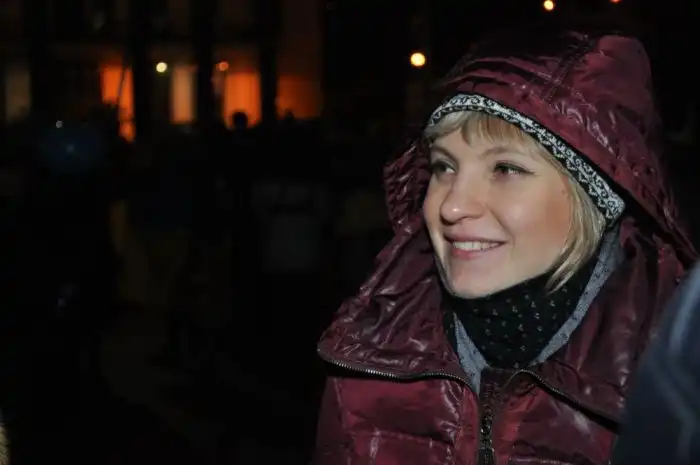 Девушки киевского Евромайдана