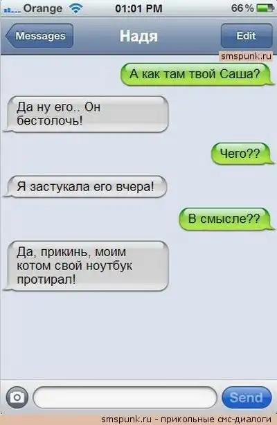 прикольные СМС