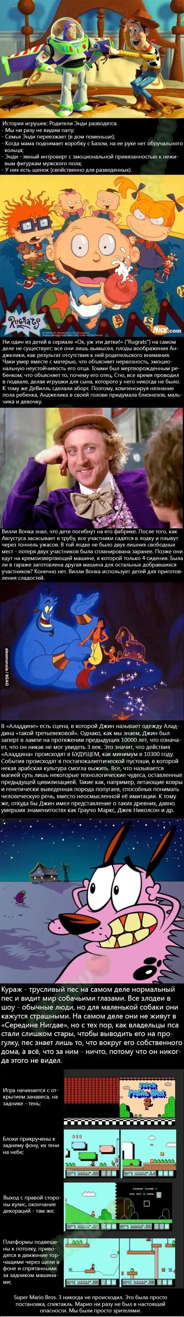 Другая трактовка сказок...