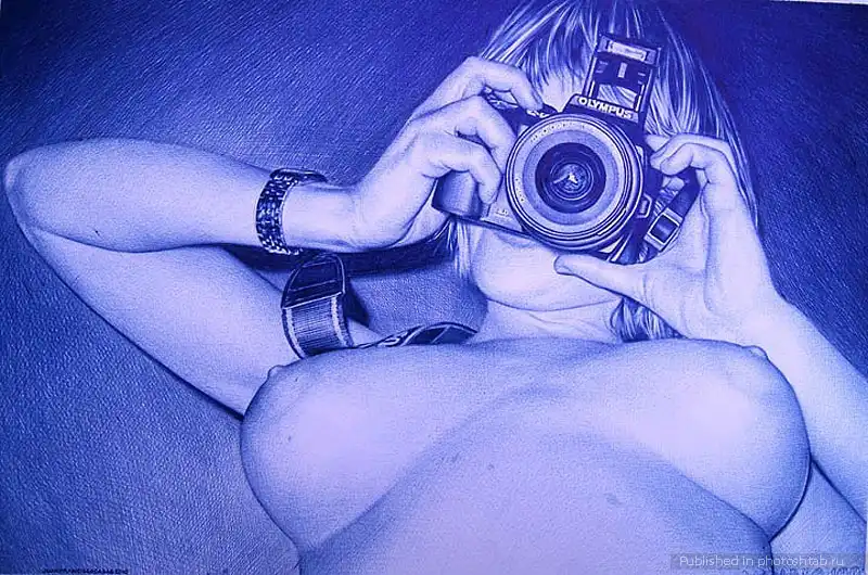 Картины шариковой ручкой от Хуана Франсиско Касаса