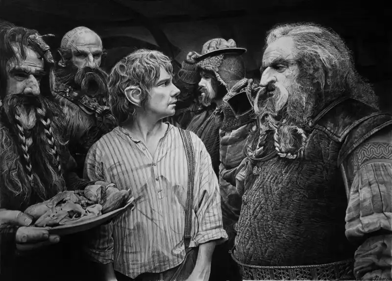 Гиперреалистичные портреты карандашом Франко Клуна