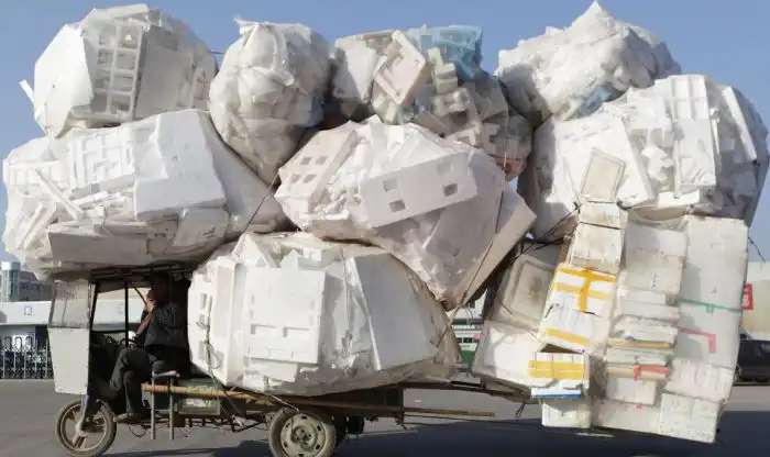 Очень странные грузоперевозки в Китае