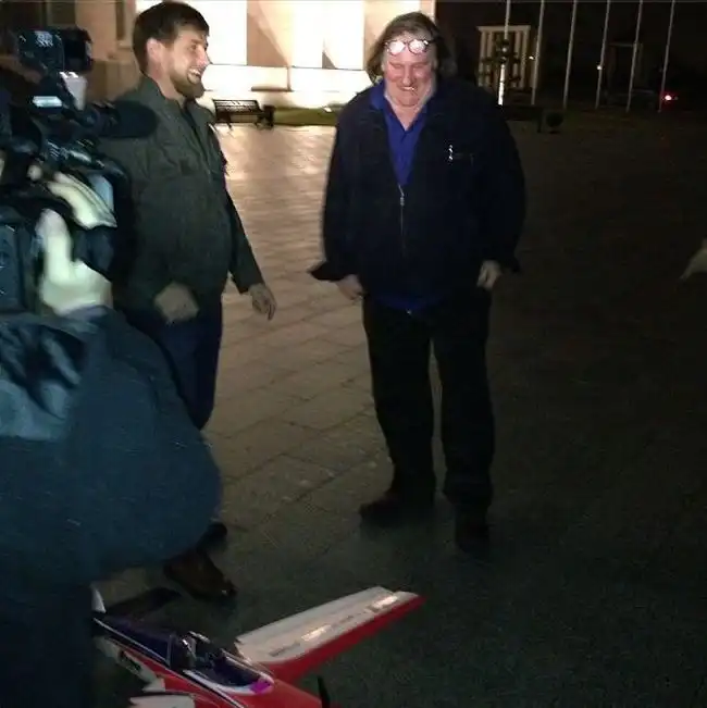 Жерар Депардье побывал в гостях у Кадырова