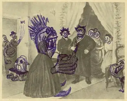 Так советские школьники удовлетворяли потребность в фотожабах.