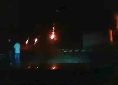 Феерический финал дрифта по-пьяни