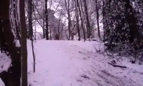 Неудачно съехал