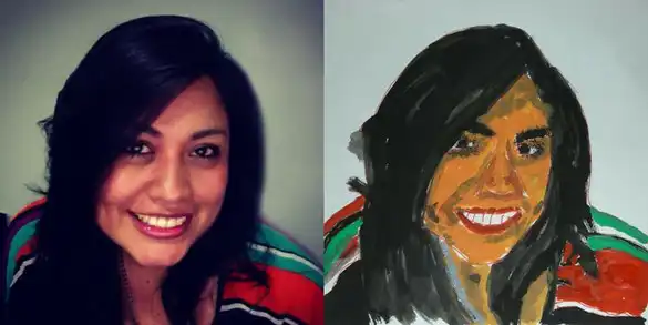 Что будет, если попросить незнакомца перерисовать фото с вашей странички на Facebook