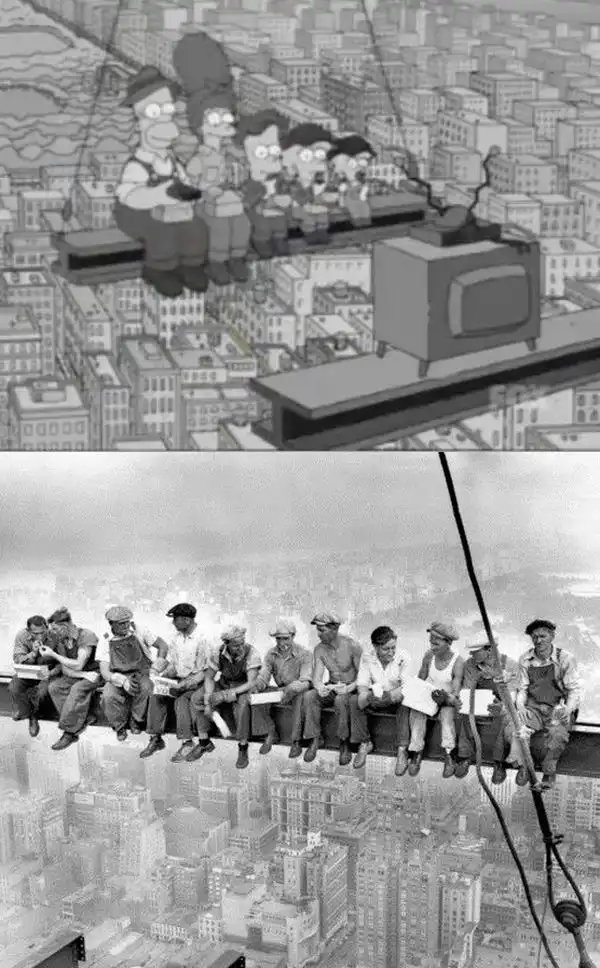 Прототипы кадров из Симпсонов