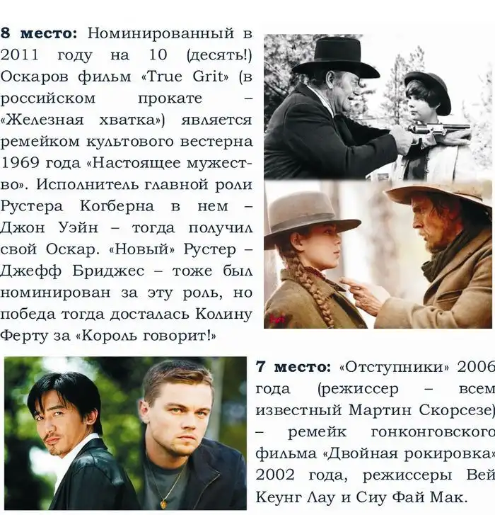 Девять самых известных ремейков кинофильмов