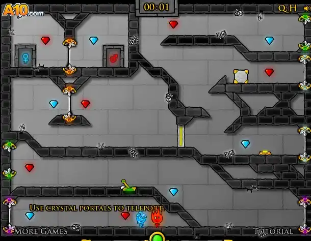 Fireboy and Watergirl 4 – Crystal Temple