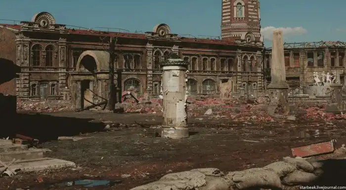 Сталинград времен войны - очень реалистичные декорации