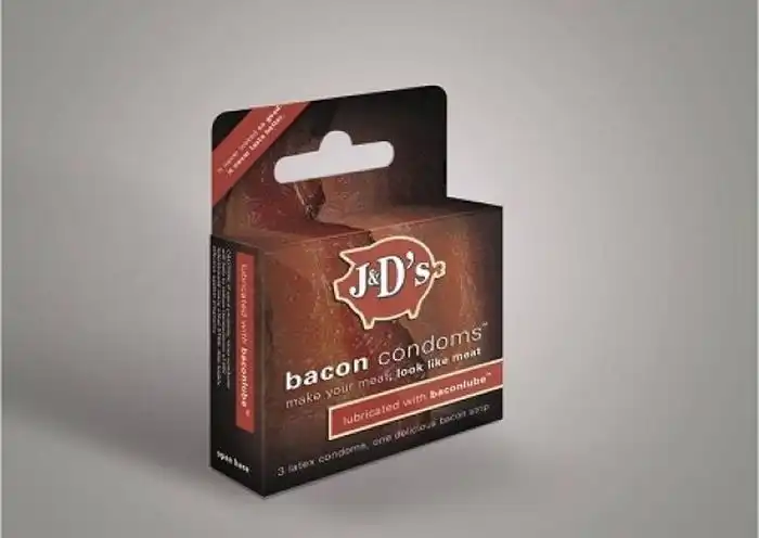 Специальные презервативы со вкусом бекона