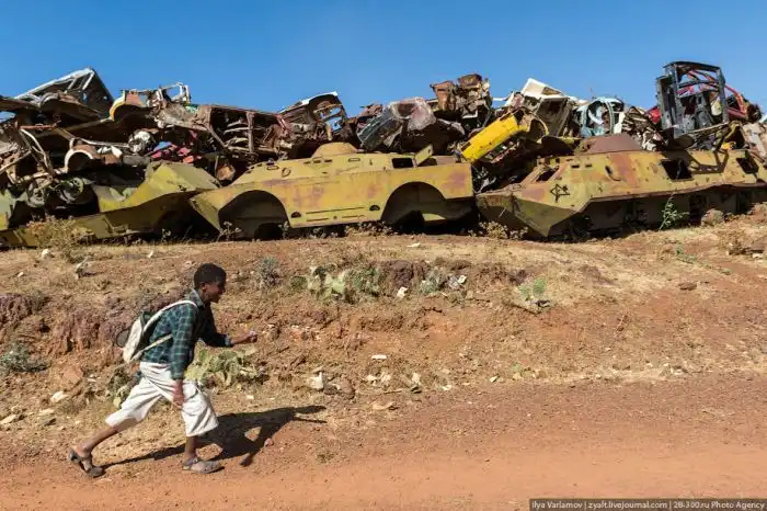 Памятник войны Эритреи с Эфиопией