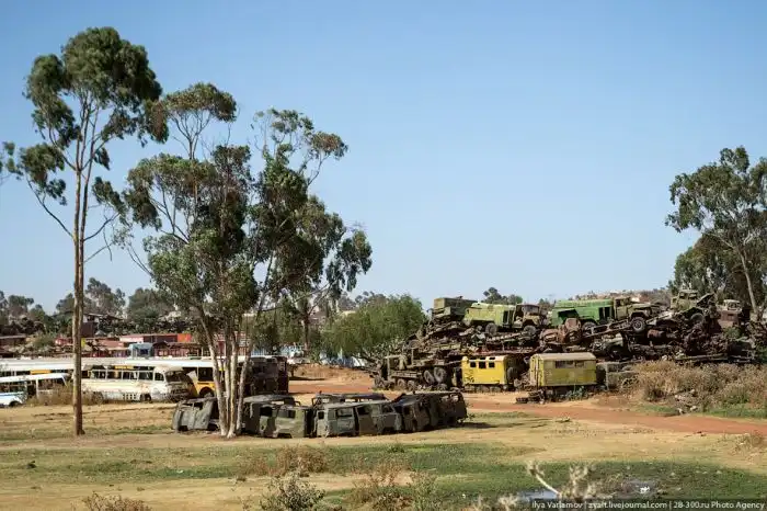 Памятник войны Эритреи с Эфиопией