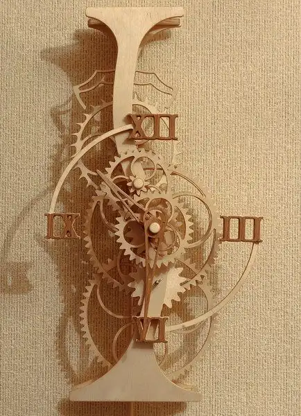 Проектирование и изготовление деревянных часов