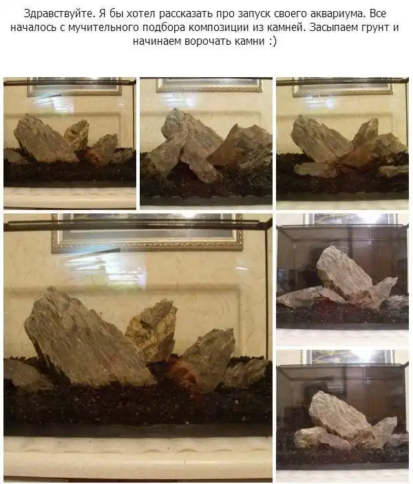 Аквариум на 72 литра