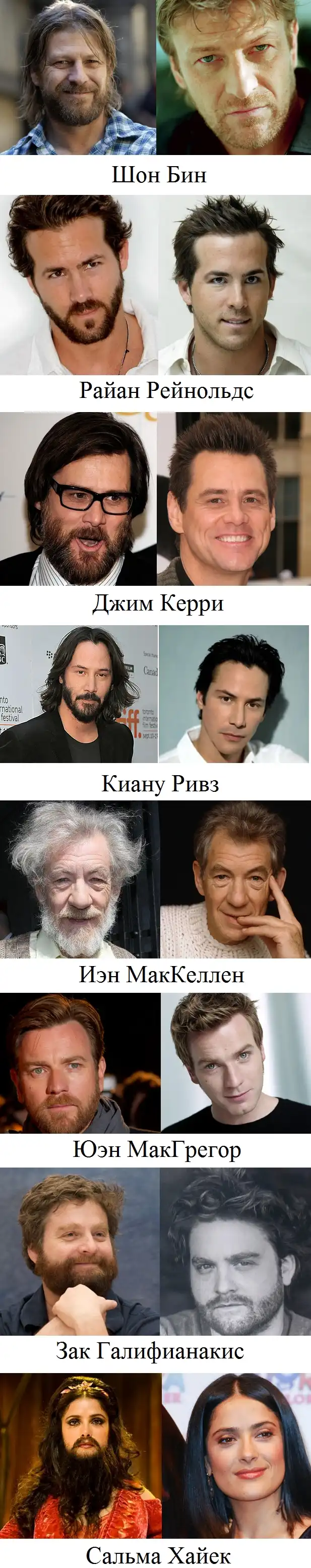 Как меняет людей борода