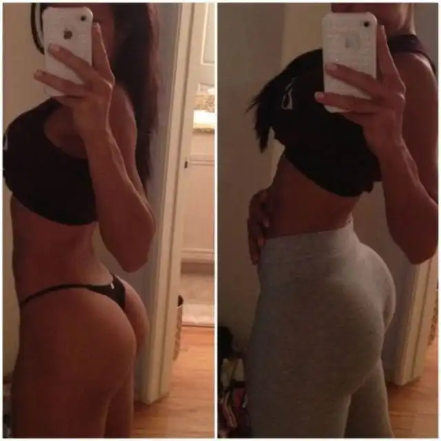 Подтянутые попки стройных девушек