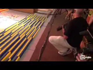 Рекорд по доминошкам