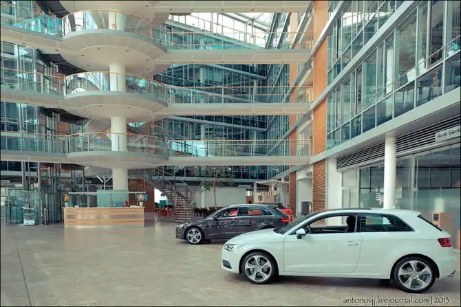 Экскурсия по музею Аudi в Ингольштадте