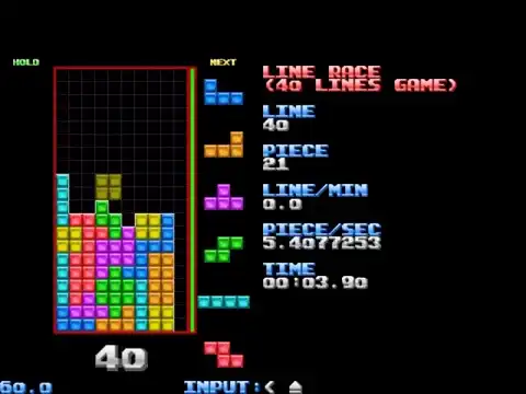 Японец прошел «Тетрис» за 20 секунд