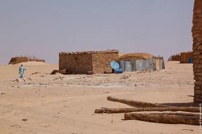 Оазисы в бесконечном море песков Африки