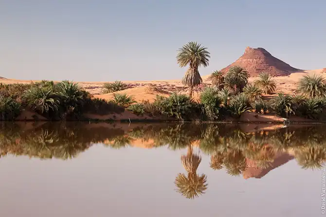 Оазисы в бесконечном море песков Африки