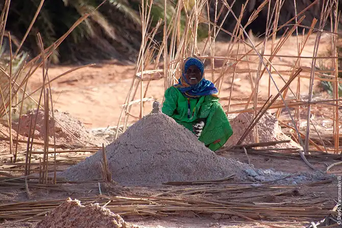 Оазисы в бесконечном море песков Африки