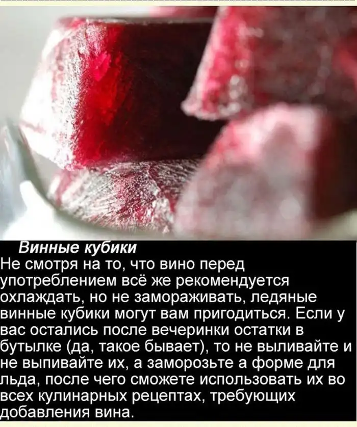 Необычные рецепты для морозильника